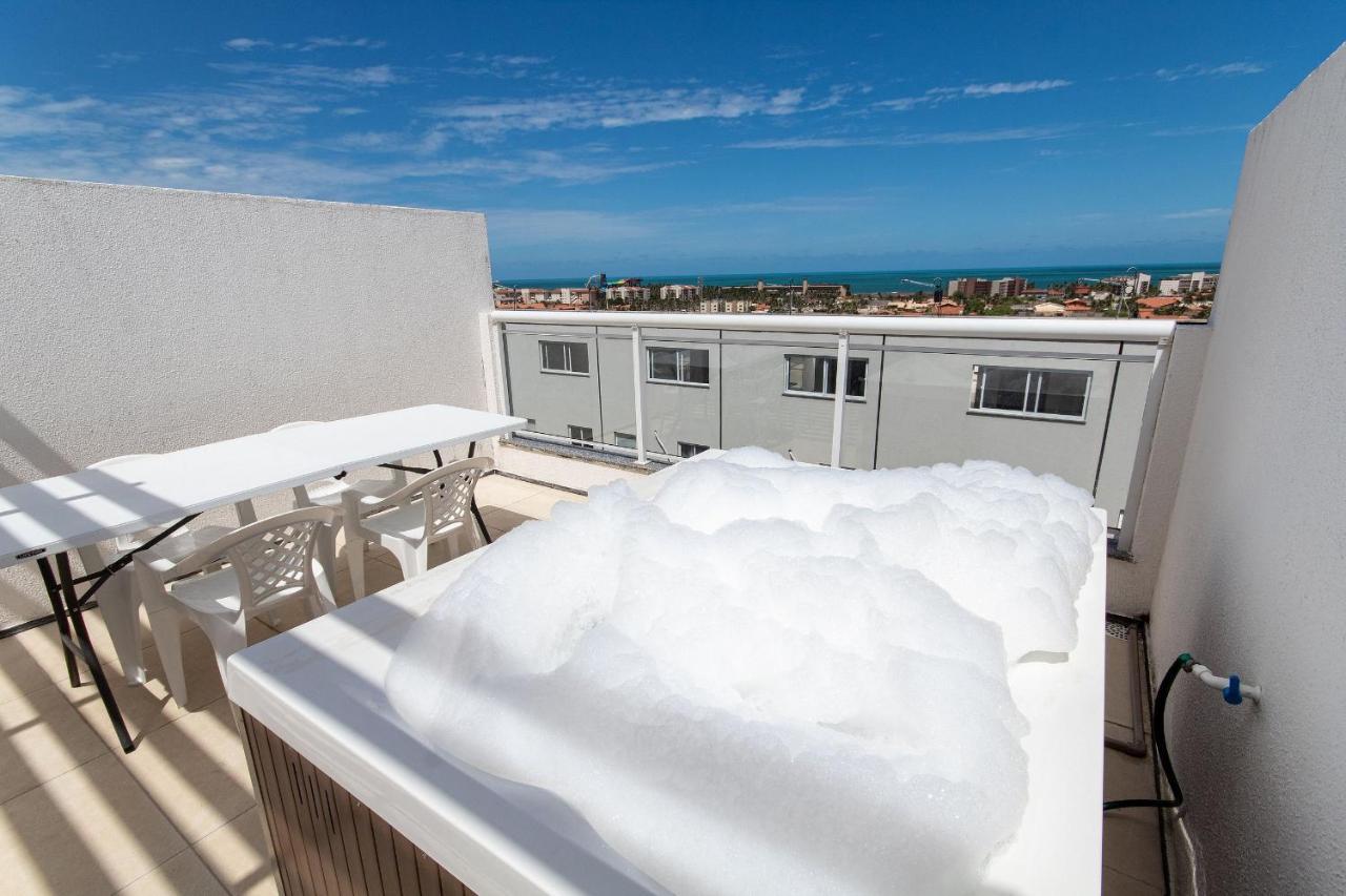Tríplex com Jacuzzi Privativa em Porto das Dunas por Carpediem Aquiraz Exterior foto